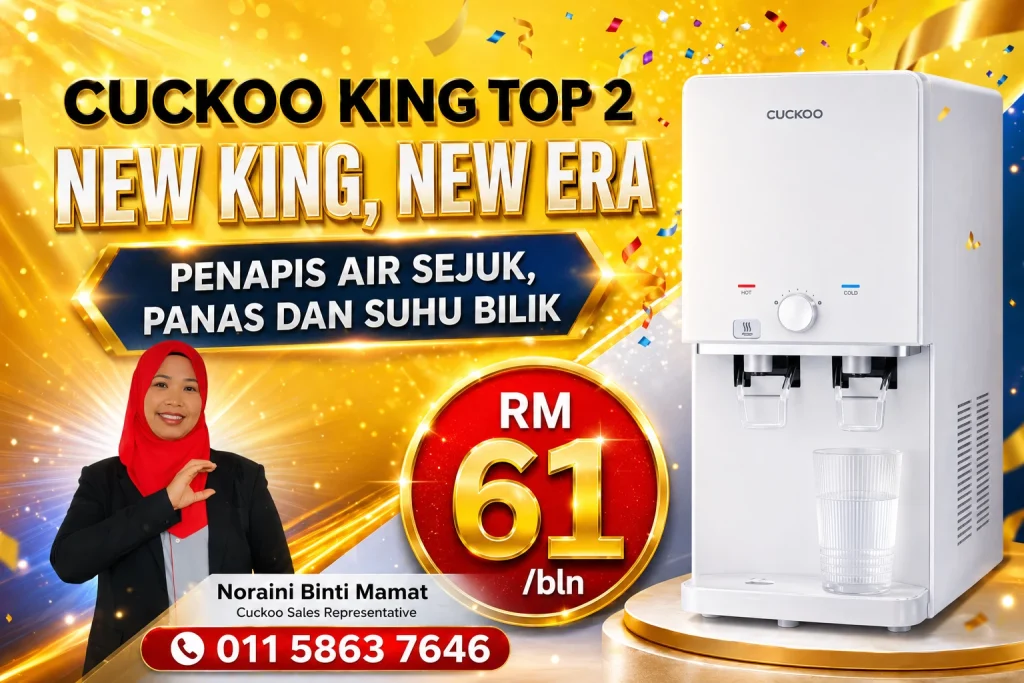Cuckoo Perlis Kingtop 2 Banner