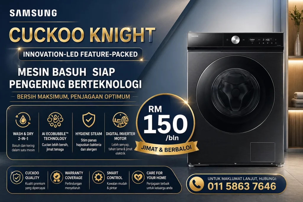 Cuckoo Samsung Washer Dryer