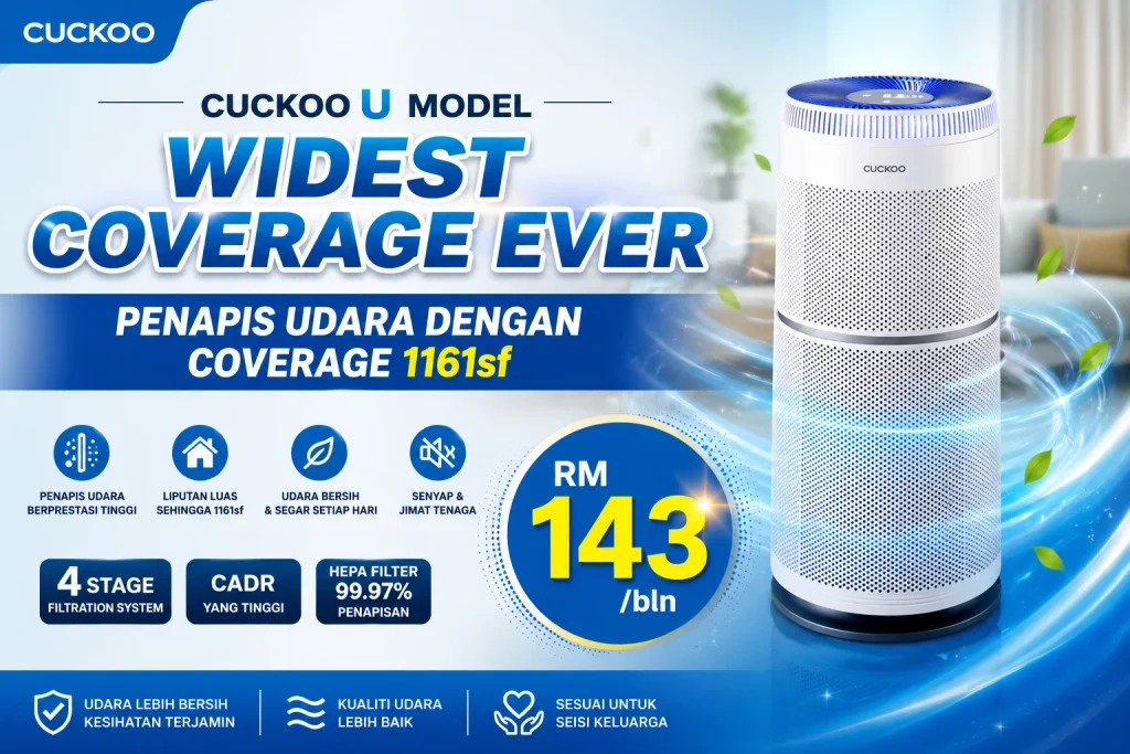 Penapis Udara CUckoo U Model